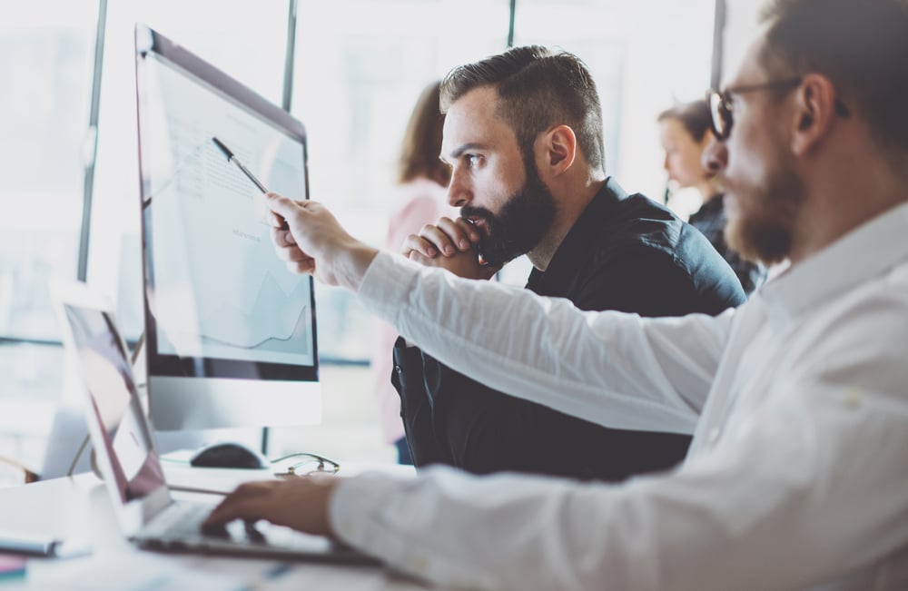 Bawn employee evaluating partner vendors
